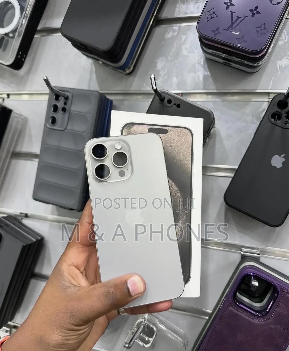 Apple iPhone 15 Pro Max 256 GB Silver
