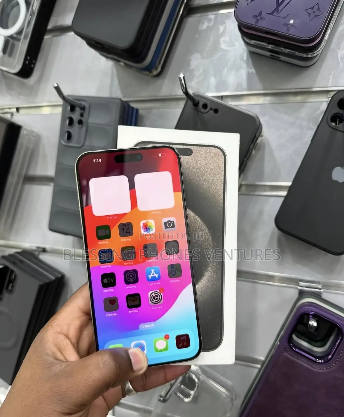 Apple iPhone 15 Pro Max 256 GB Silver