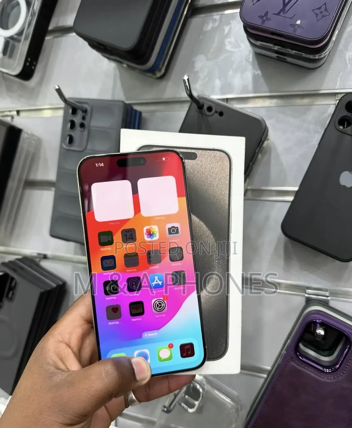 Apple iPhone 15 Pro Max 256 GB Silver
