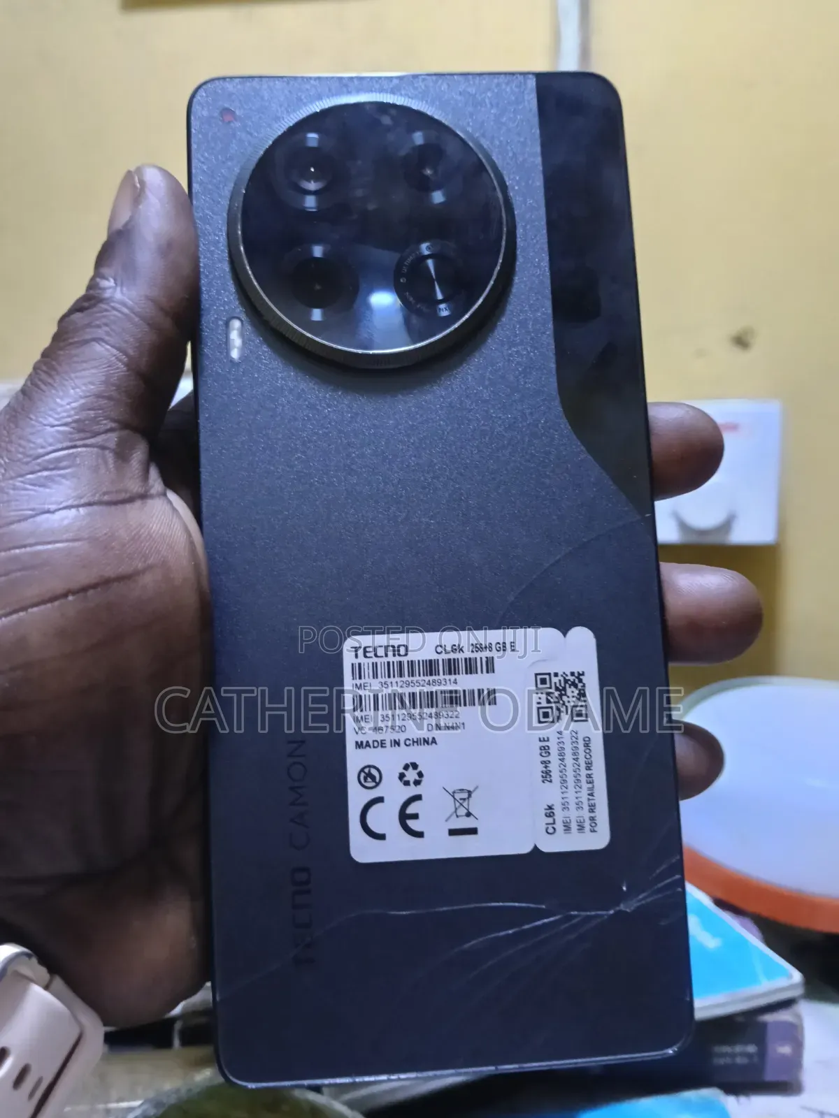 Tecno Camon 30 256 GB Black