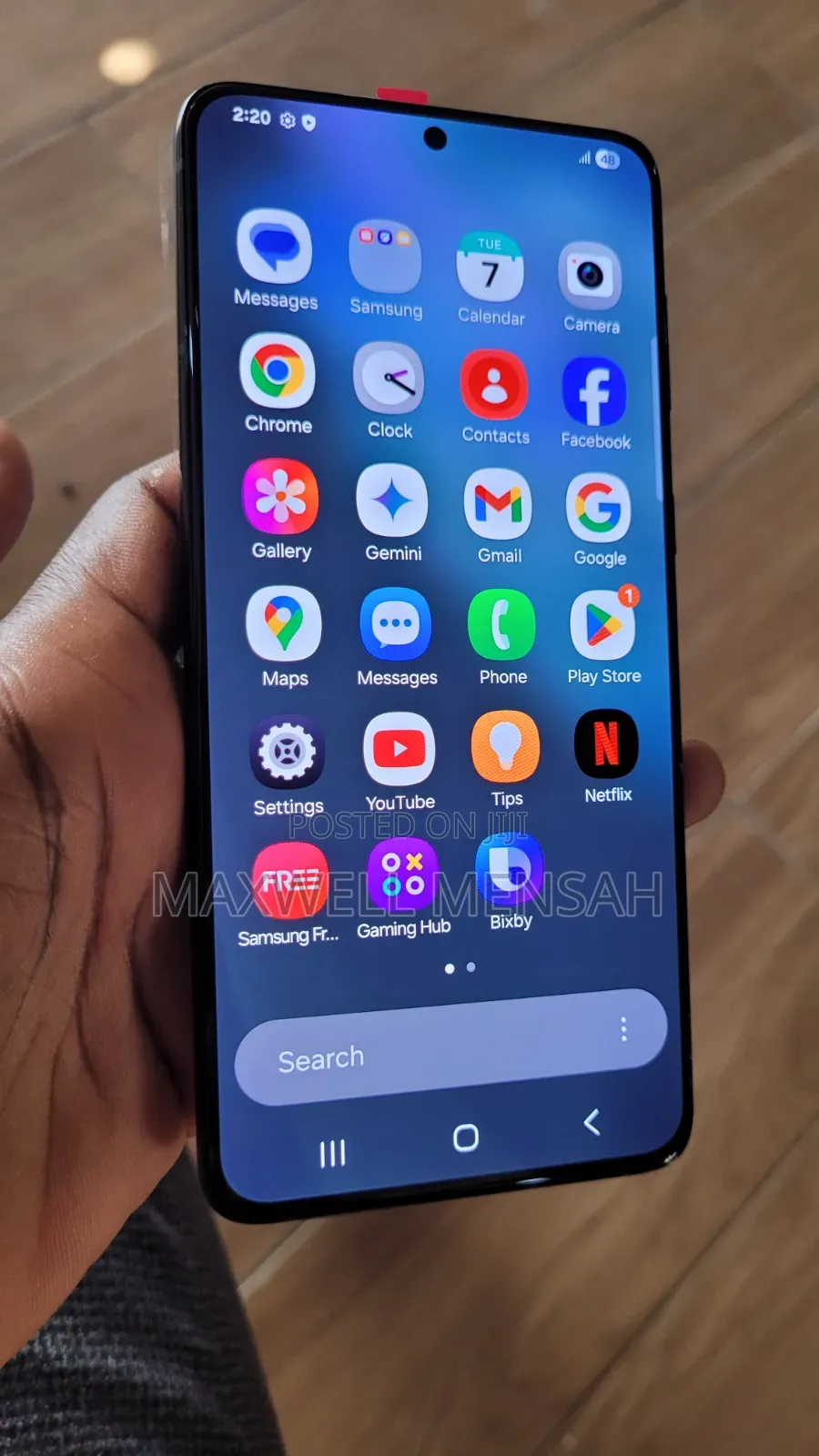New Samsung Galaxy S21+ 5G 128 GB Black
