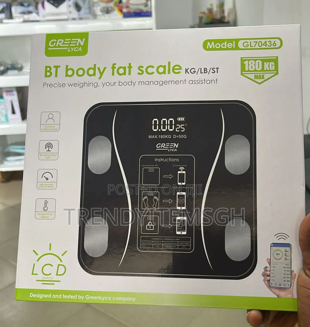 Bluetooth Body Fat Scale
