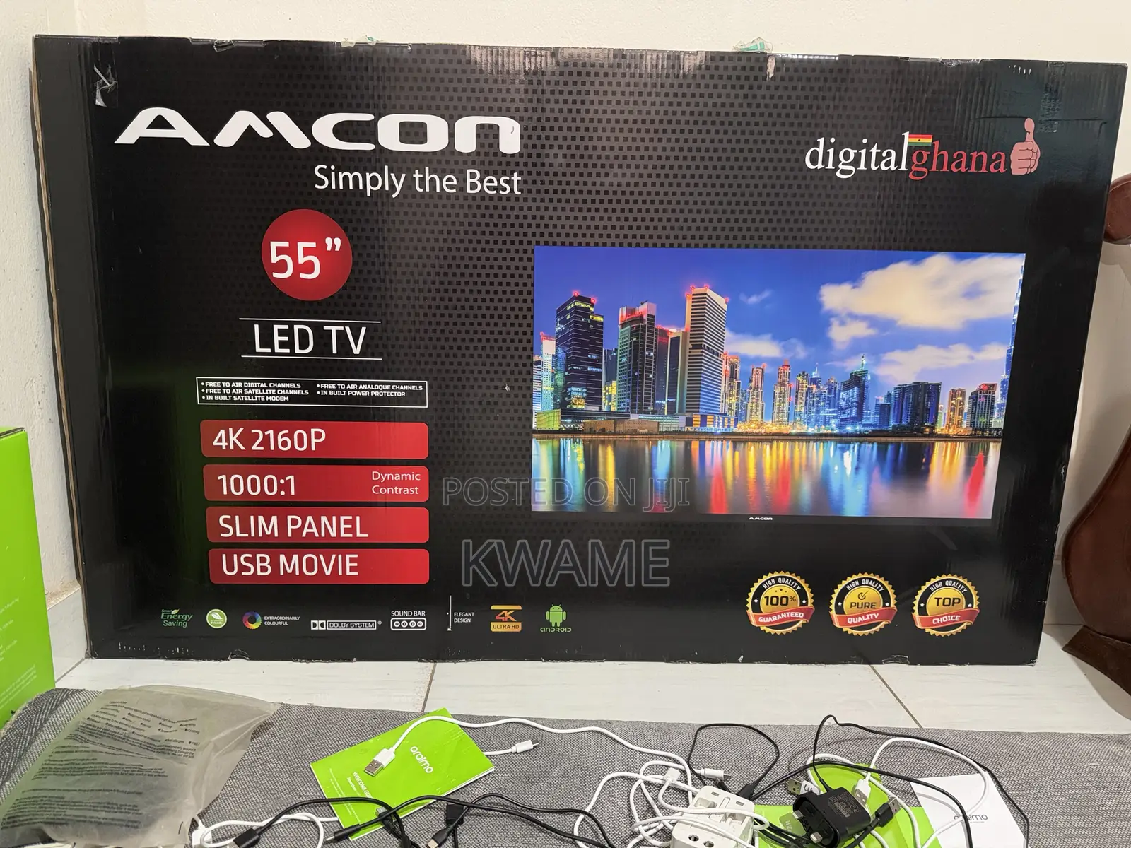 Amcon 55” Uhd Led Smart Tv