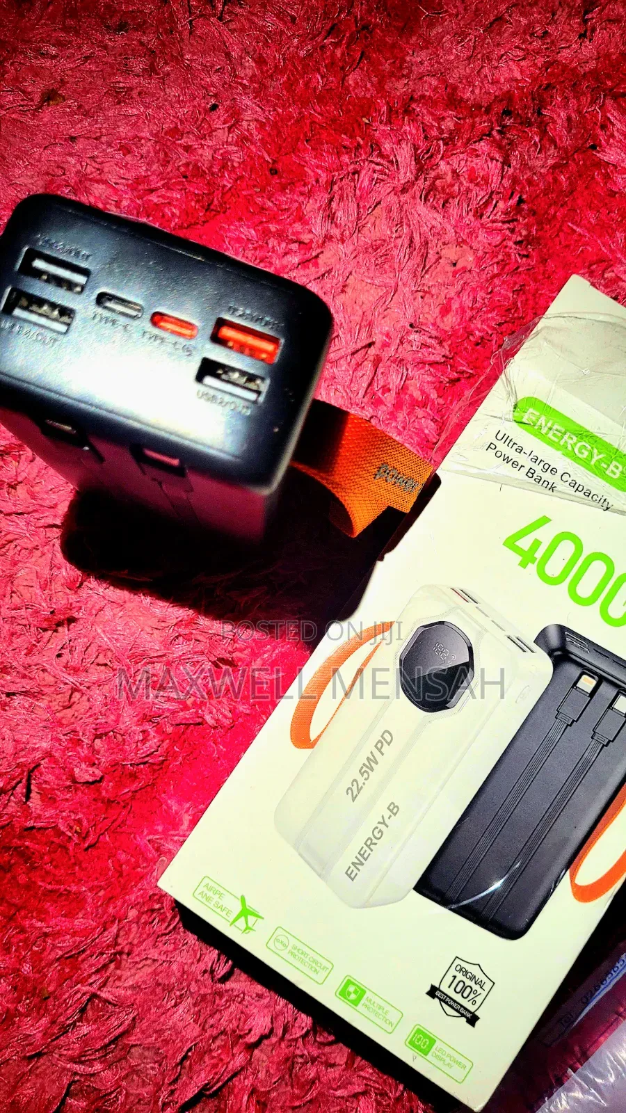Energy B Phd 3.0 Fast Charging
