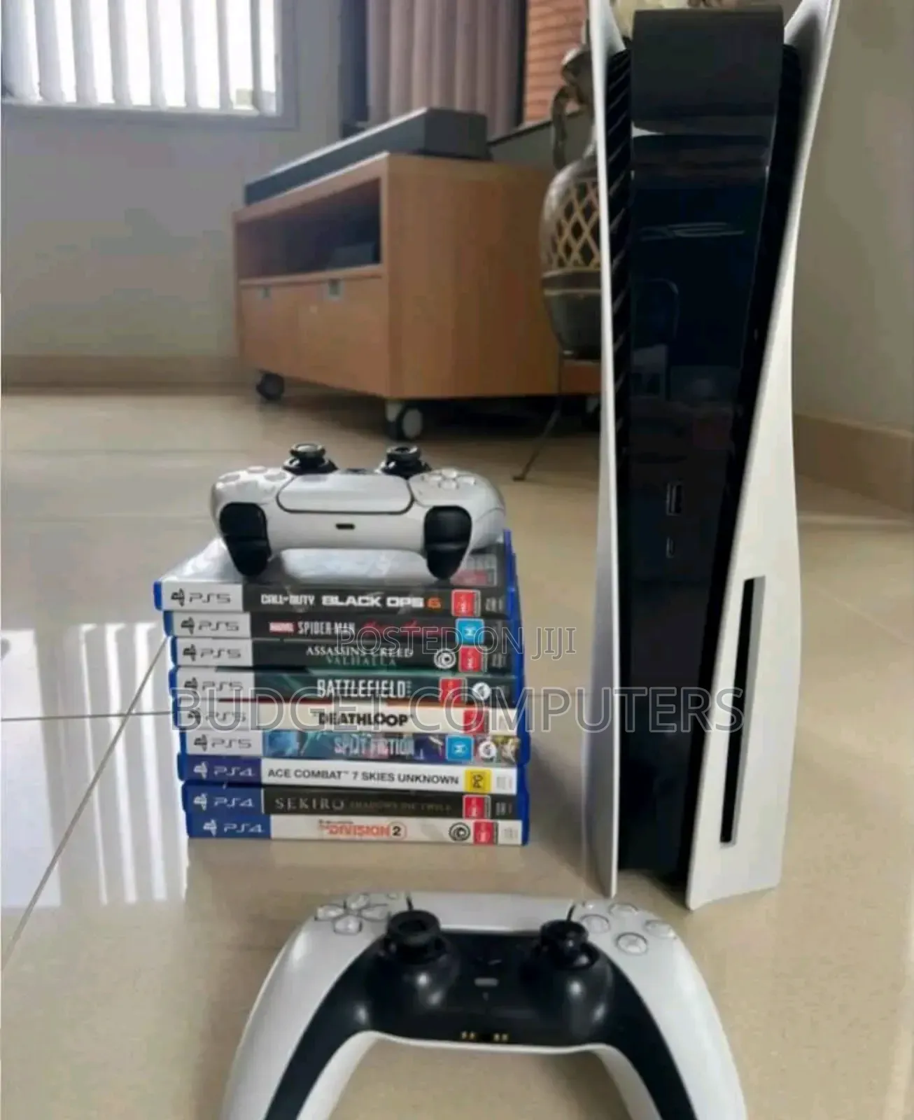 Ps5 With 9cd Games/ 10 Games Installed