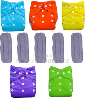 Reusable Cloth Diapers - Washable, 0-3 Years