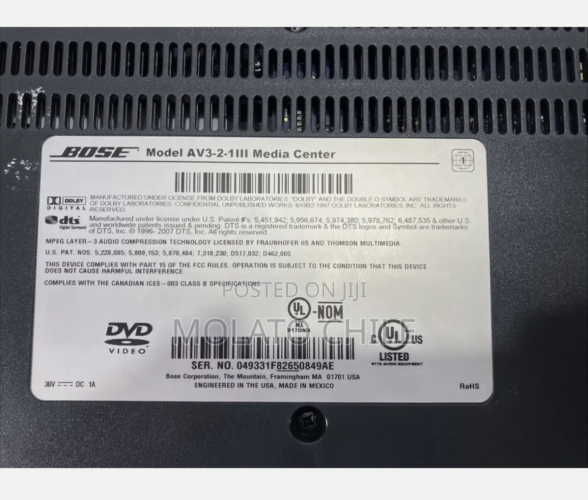 Bose 321 Home Used