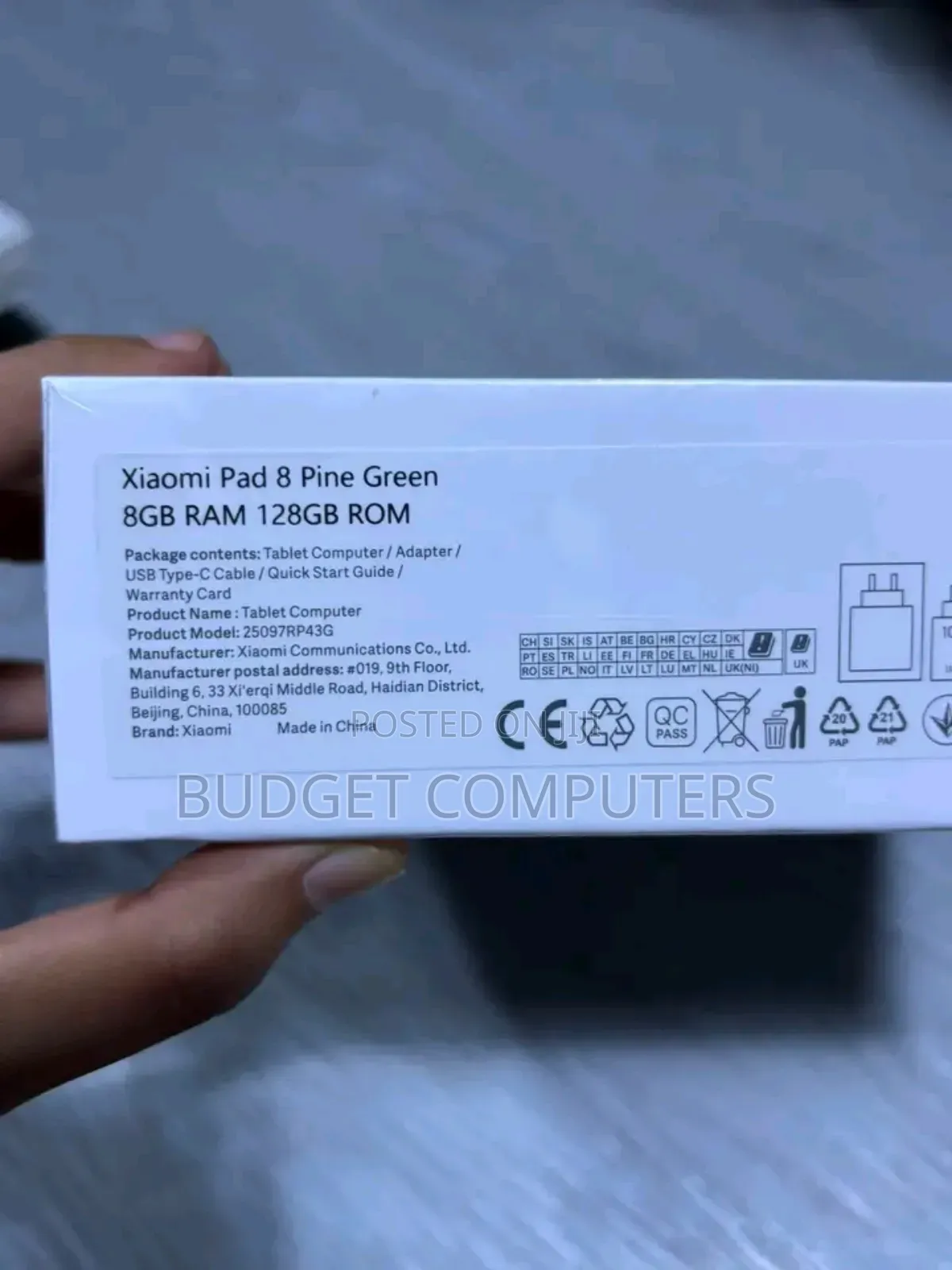New Xiaomi Pad 7 128 GB Gray