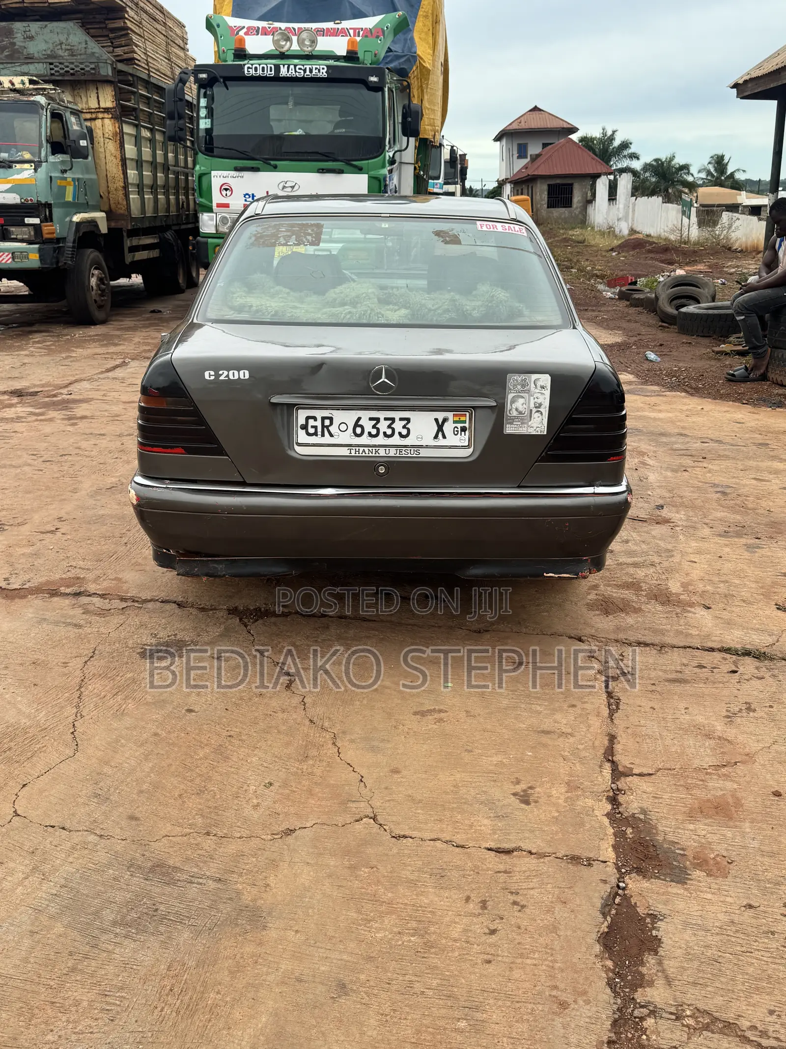 Mercedes-Benz C200 2002 Black