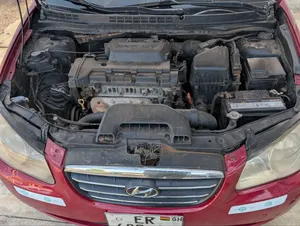 Hyundai Elantra 2008 Red