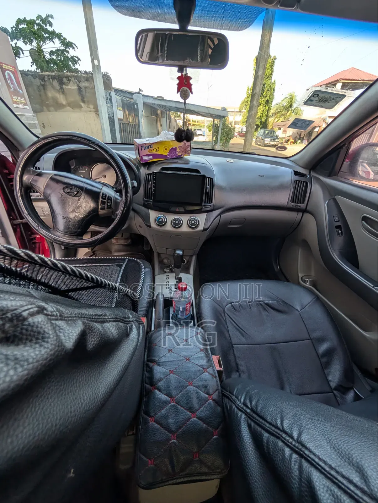 Hyundai Elantra 2008 Red