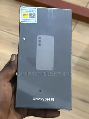 New Samsung Galaxy S24 FE 128 GB Black