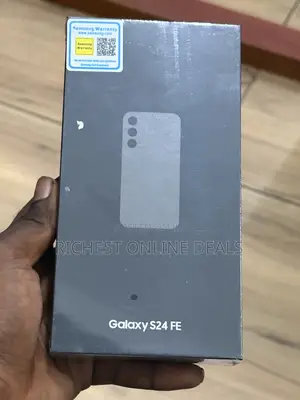 New Samsung Galaxy S24 FE 128 GB Black