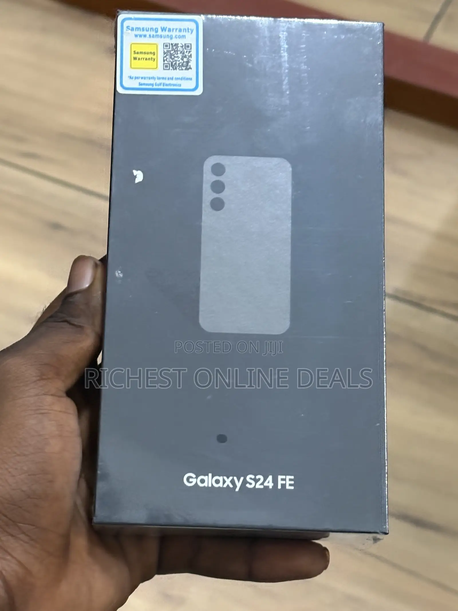 New Samsung Galaxy S24 FE 128 GB Black