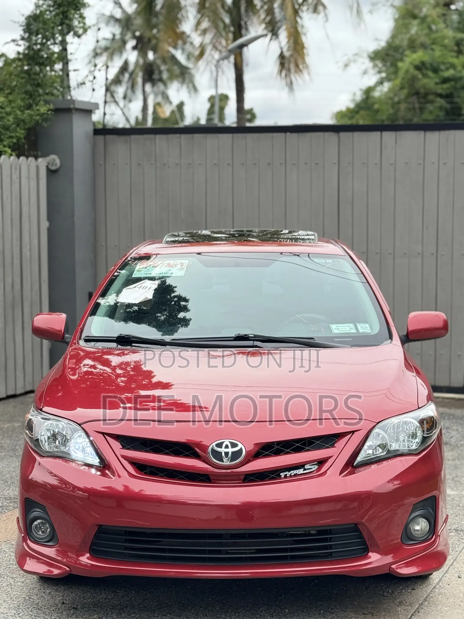 Toyota Corolla S 4dr Sedan (1.8L 4cyl 4A) 2013 Red