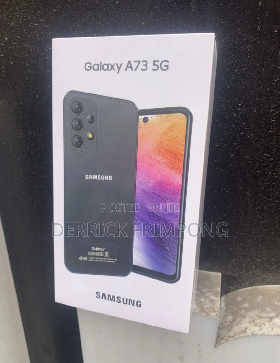 New Samsung Galaxy A73 5G 256 GB Black