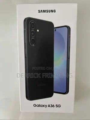 New Samsung Galaxy A36 256 GB Black