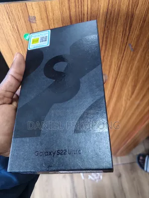 New Samsung Galaxy S22 Ultra 5G 256 GB Black