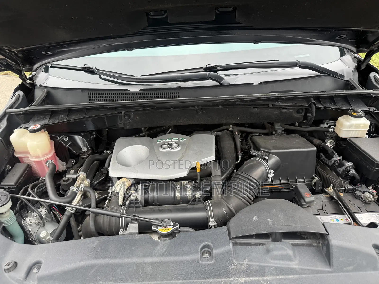 Toyota Highlander XLE V6 4x4 (3.5L 6cyl 6A) 2016 Black
