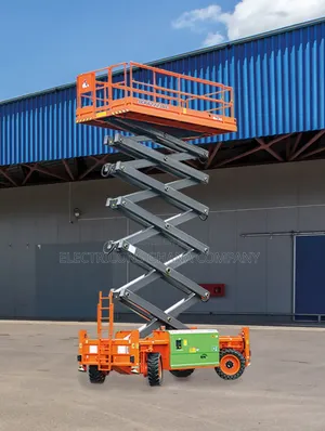 12m Self Propelled Scissor Lift 300kg