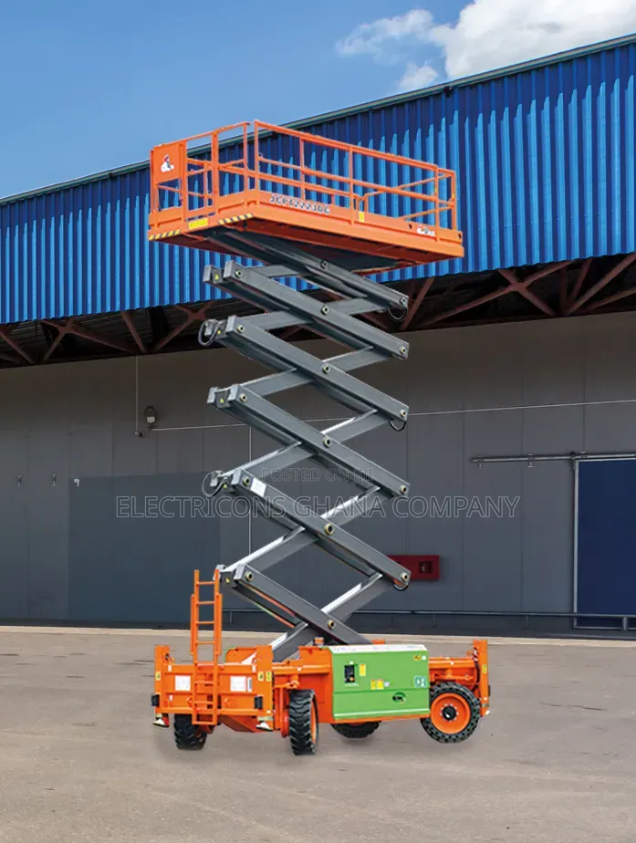 12m Self Propelled Scissor Lift 300kg