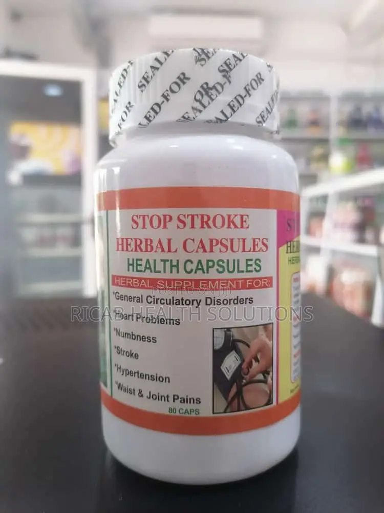 Stop Stroke Herbal Capsules
