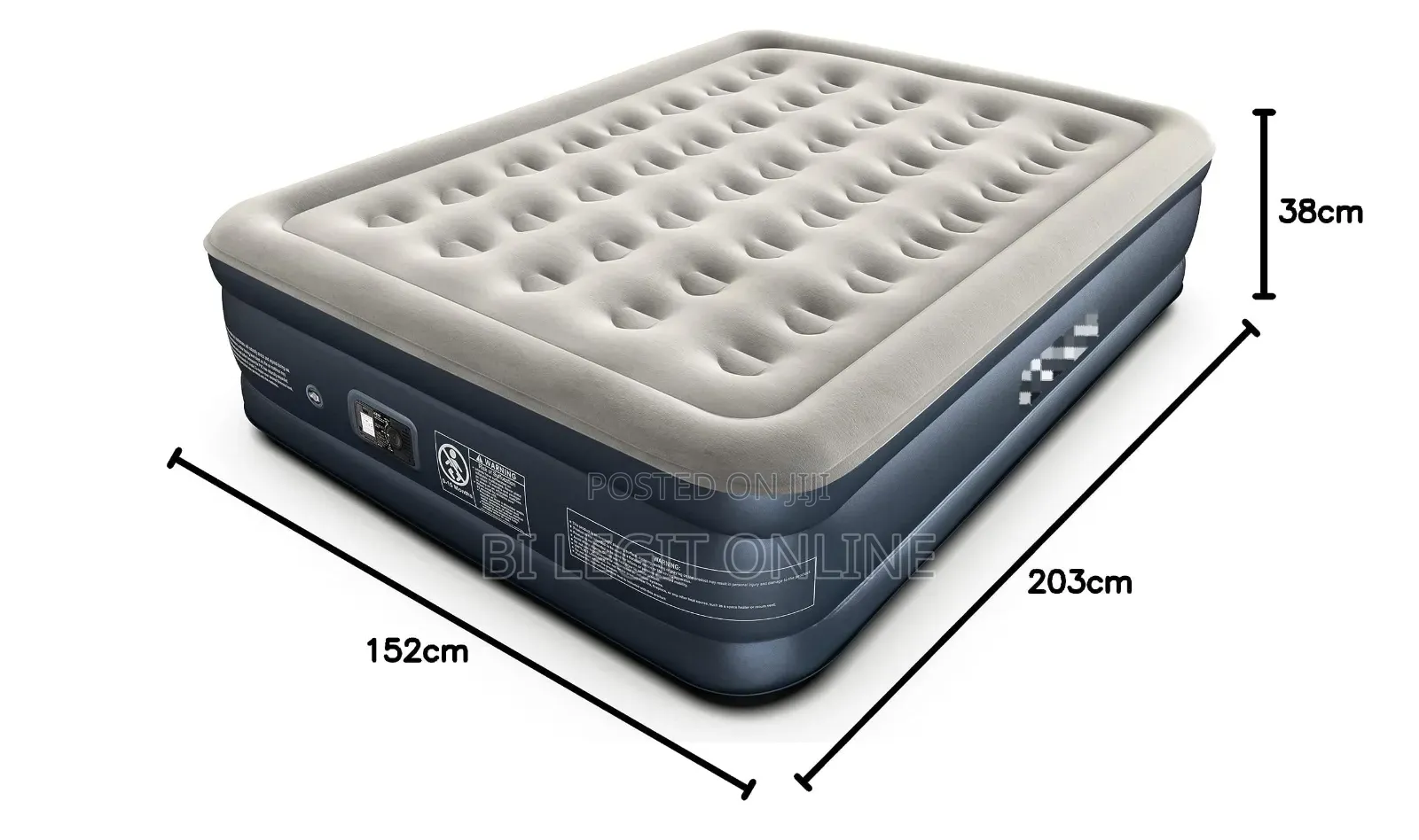 Queen Size Air Bed Mattress With Inbuilt Pump