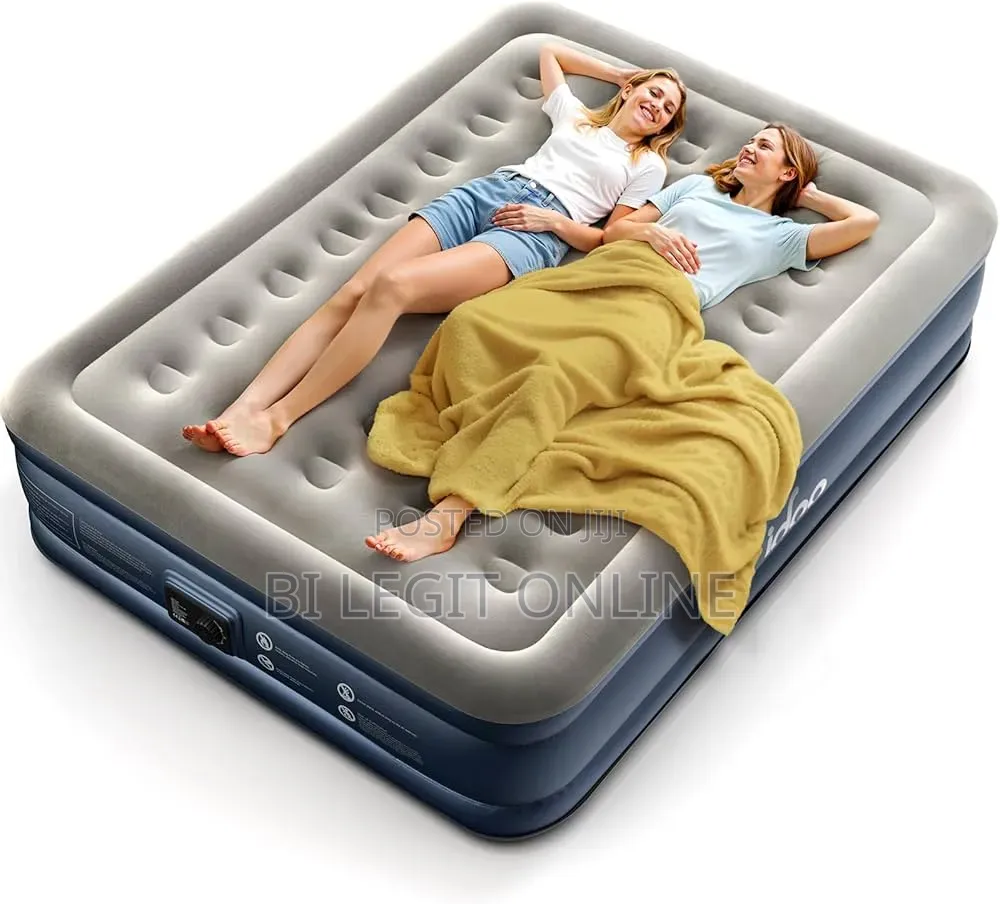 Queen Size Air Bed Mattress With Inbuilt Pump