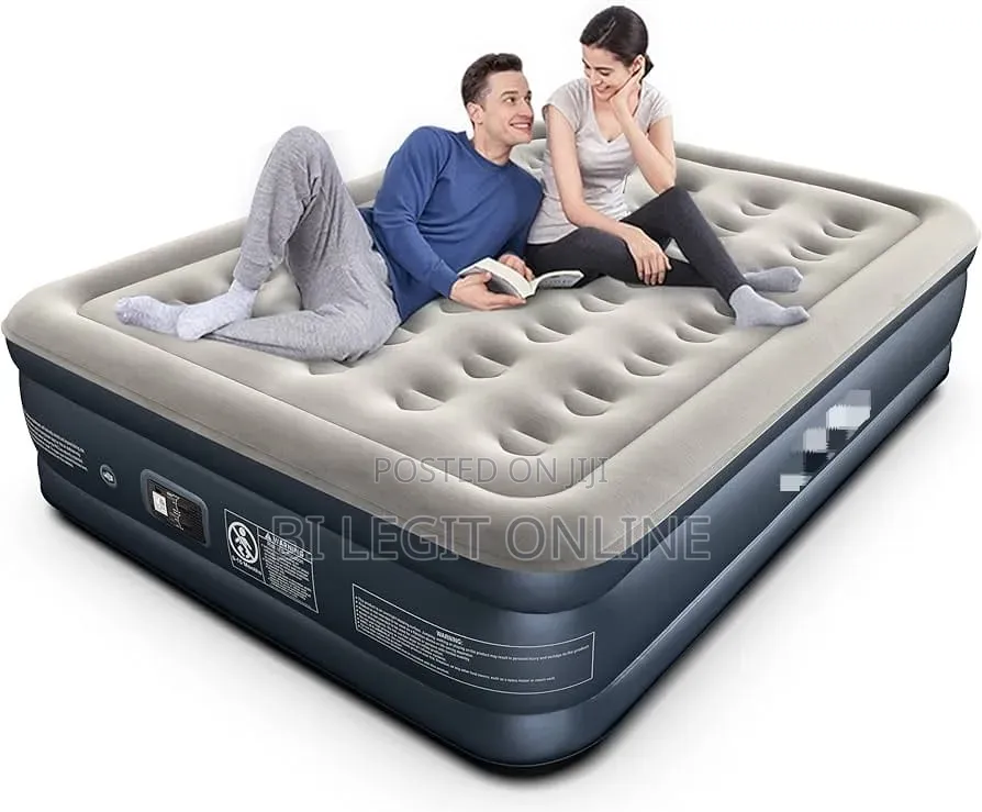 Queen Size Air Bed Mattress With Inbuilt Pump