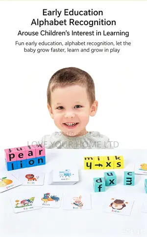 Kids Number Alphabet Jigsaw Puzzle
