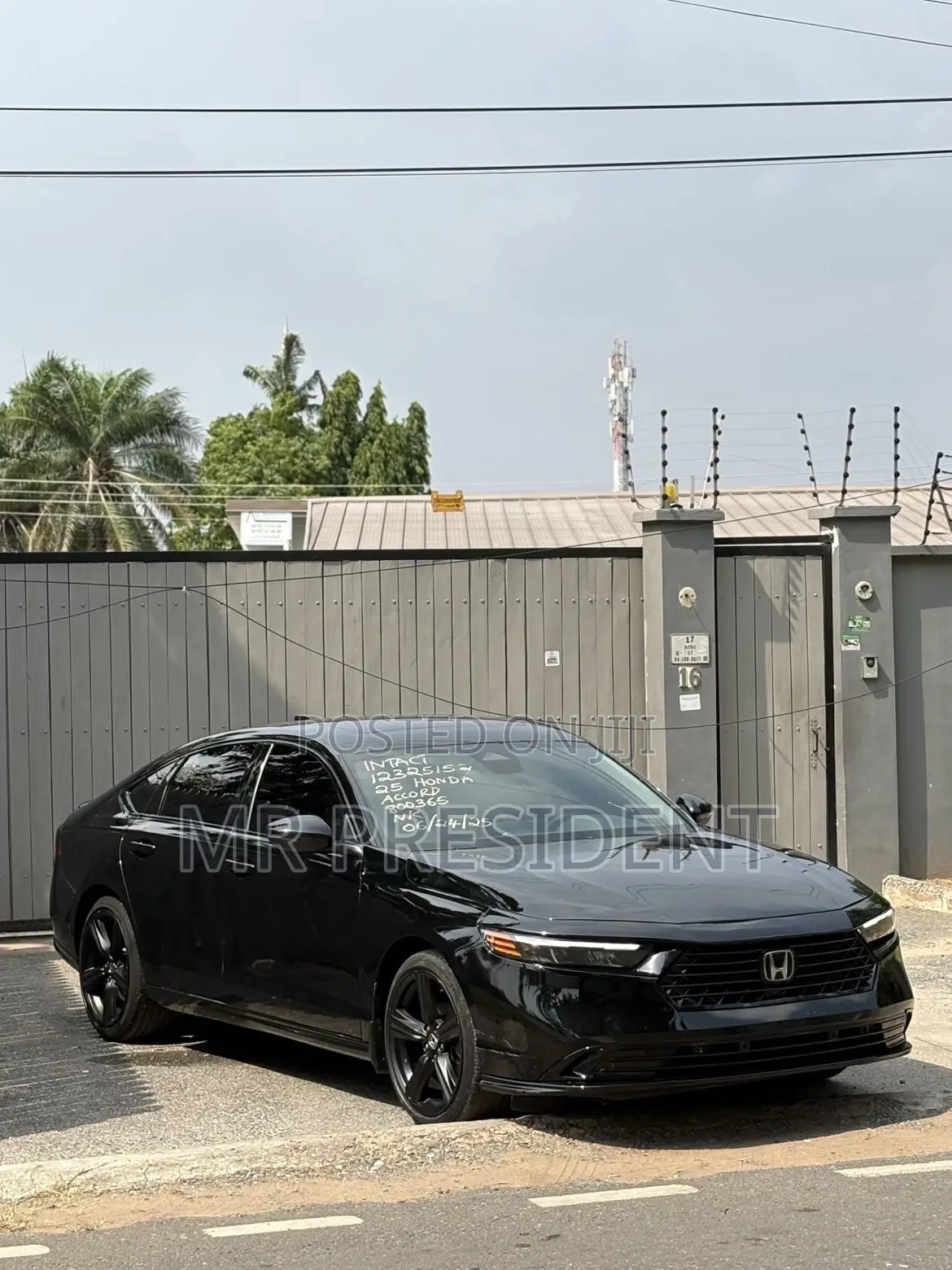 Honda Accord LX CVT 2025 Black