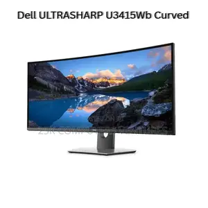 Dell Ultrasharp U3415wb 34" Curved Ultrawide Ips Monitor WQHD Speaker