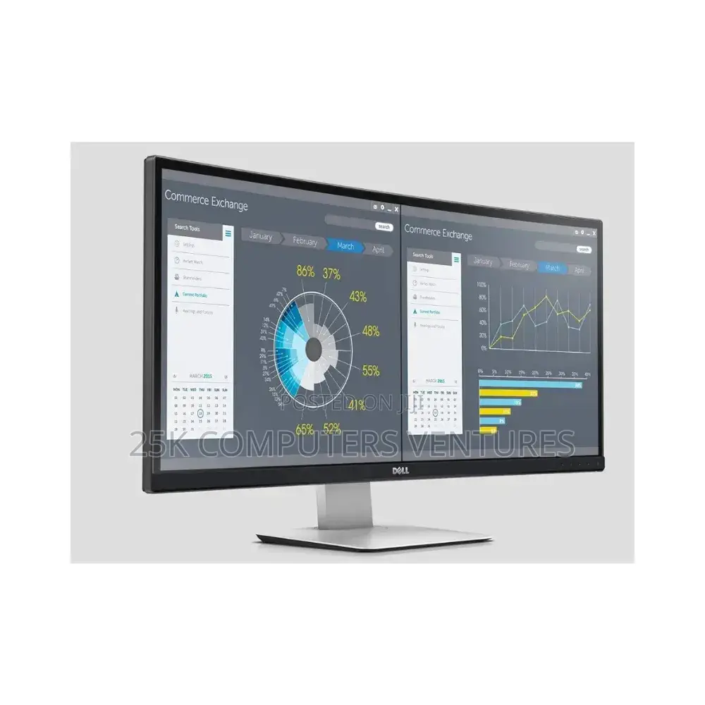 Dell Ultrasharp U3415wb 34" Curved Ultrawide Ips Monitor WQHD Speaker