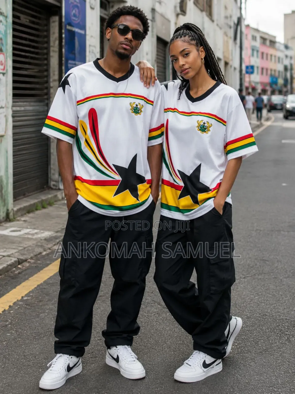 Ghana Black Stars Vintage Retro Jersey – Pure Streetwear Drip