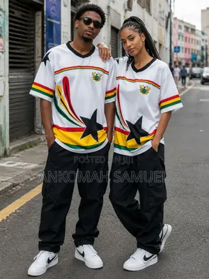 Ghana Black Stars Vintage Retro Jersey – Pure Streetwear Drip
