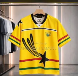 Ghana 90s Style Retro Jersey – Oversized Blokecore Fashion