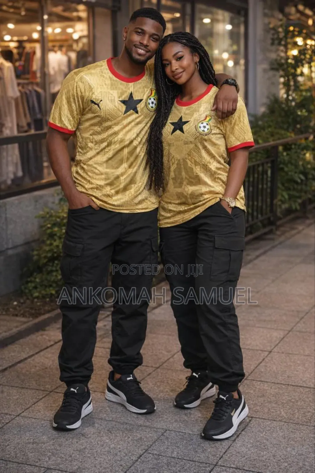 The Gold Standard Of Black Stars Jersey