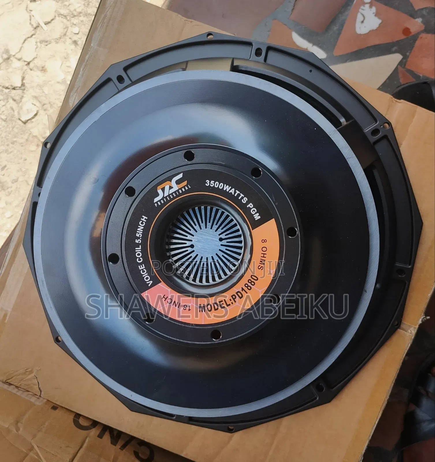 Raw Speaker 18 Inch