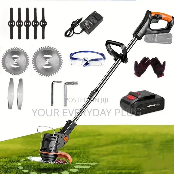 Portable Electric Lawn Mower With Rechargeable Batteries