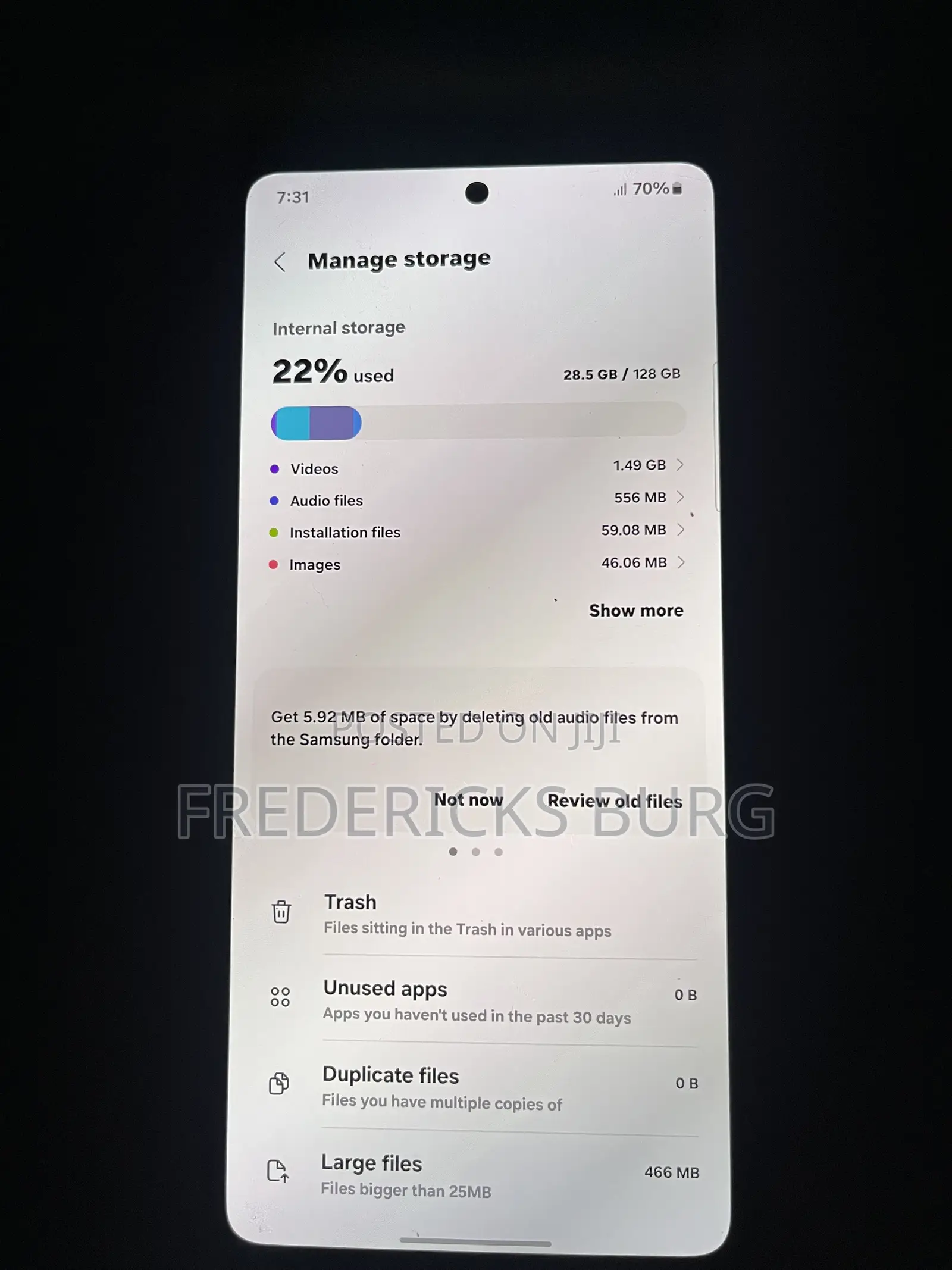 Samsung Galaxy A52 5G 128 GB White
