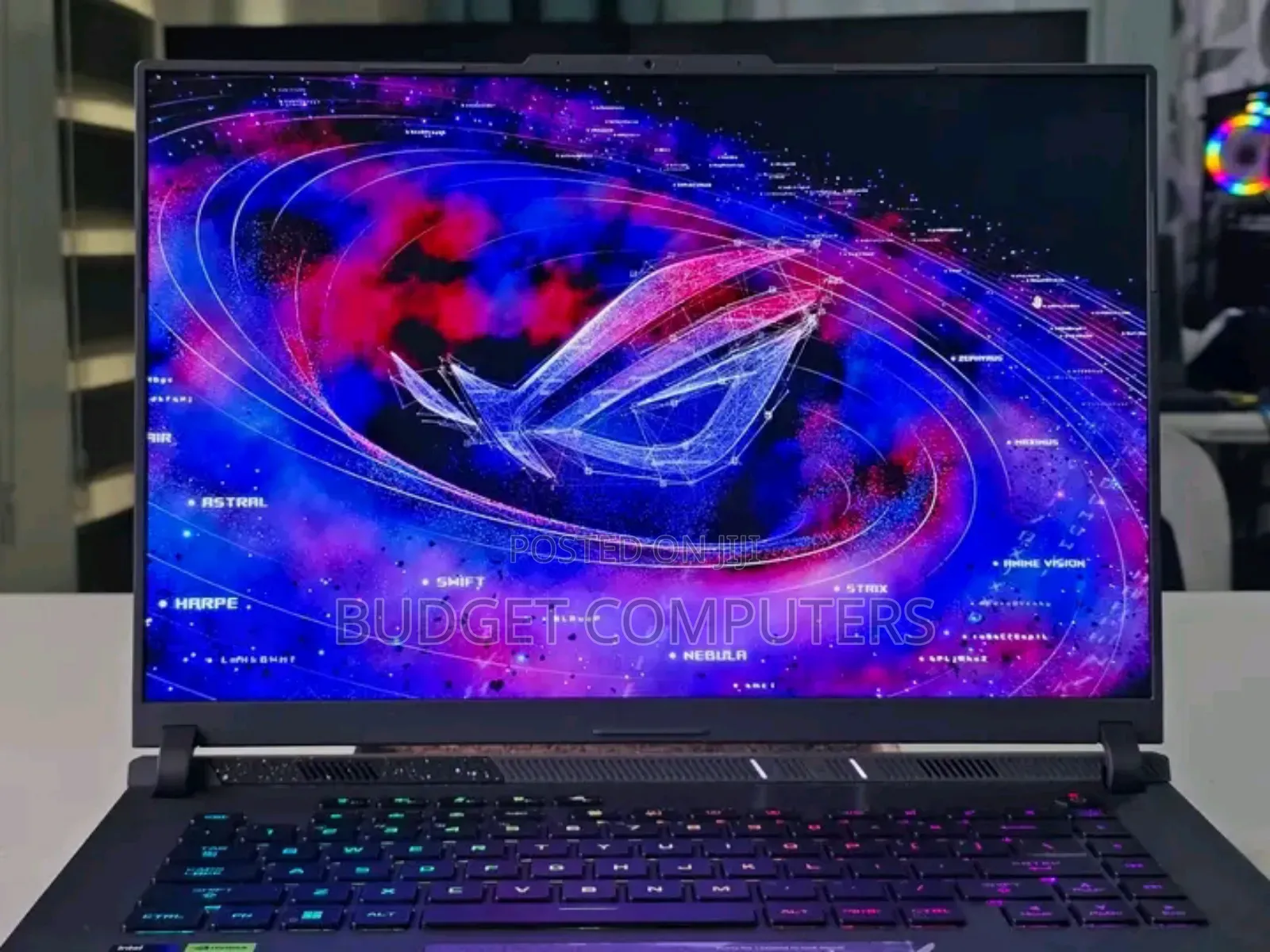 New Laptop Asus ROG Strix G17 32GB Intel Core i9 SSD 1T