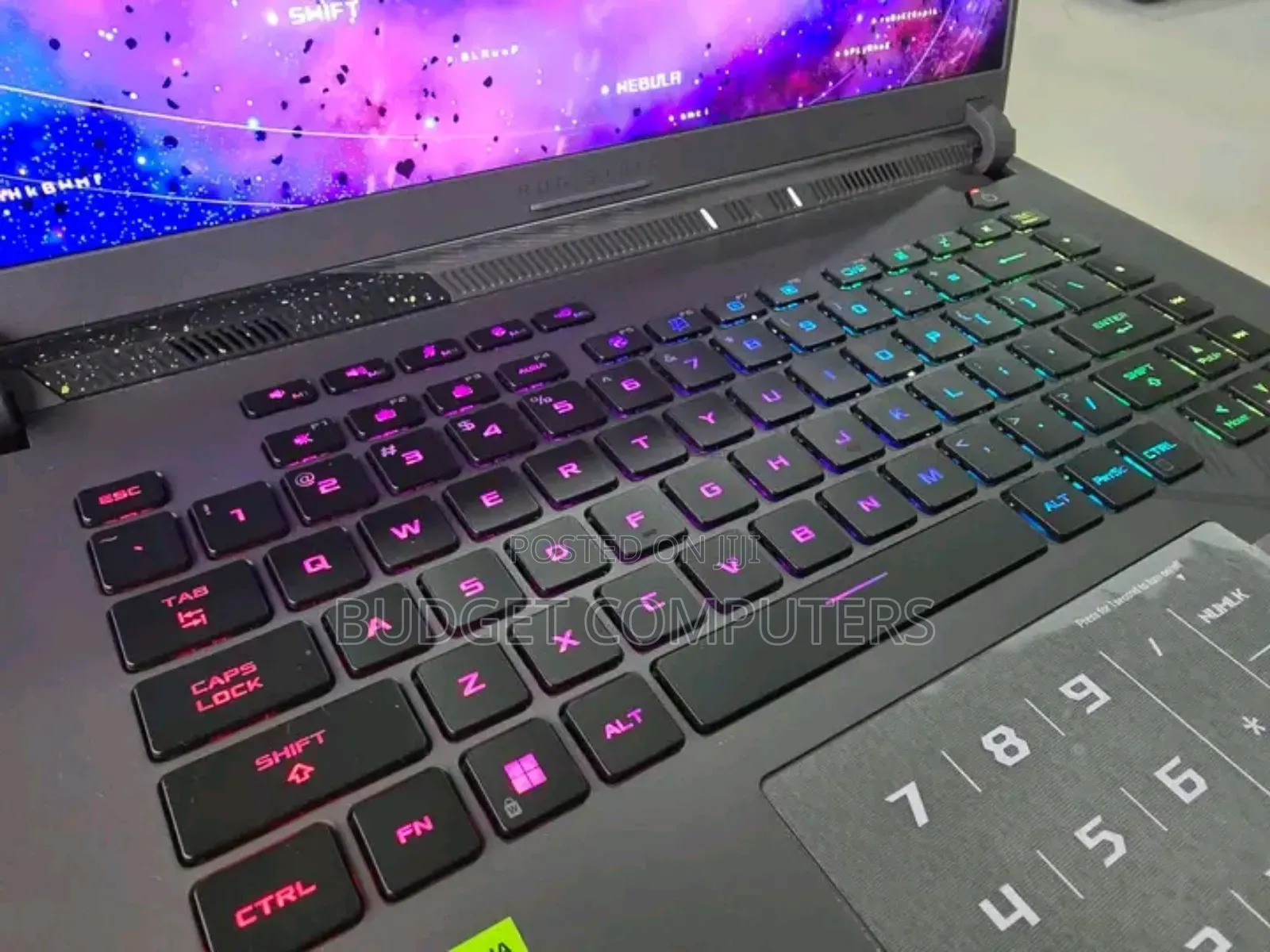 New Laptop Asus ROG Strix G17 32GB Intel Core i9 SSD 1T