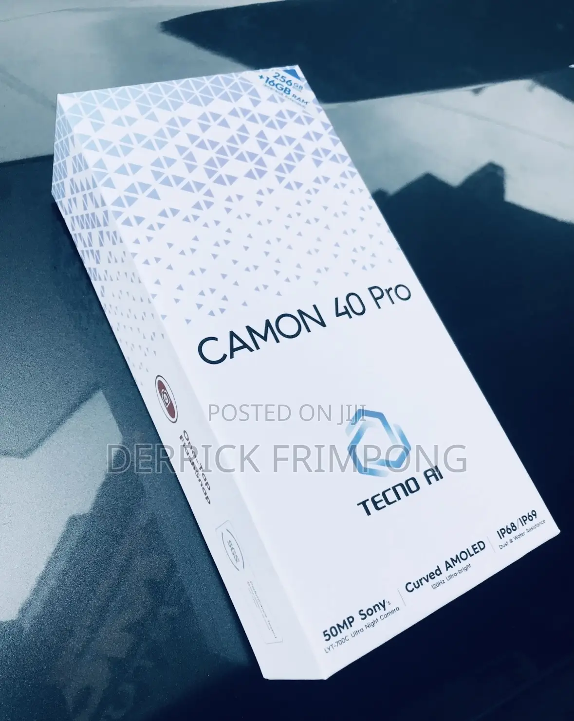 New Tecno Camon 40 Pro 5G 256 GB Blue