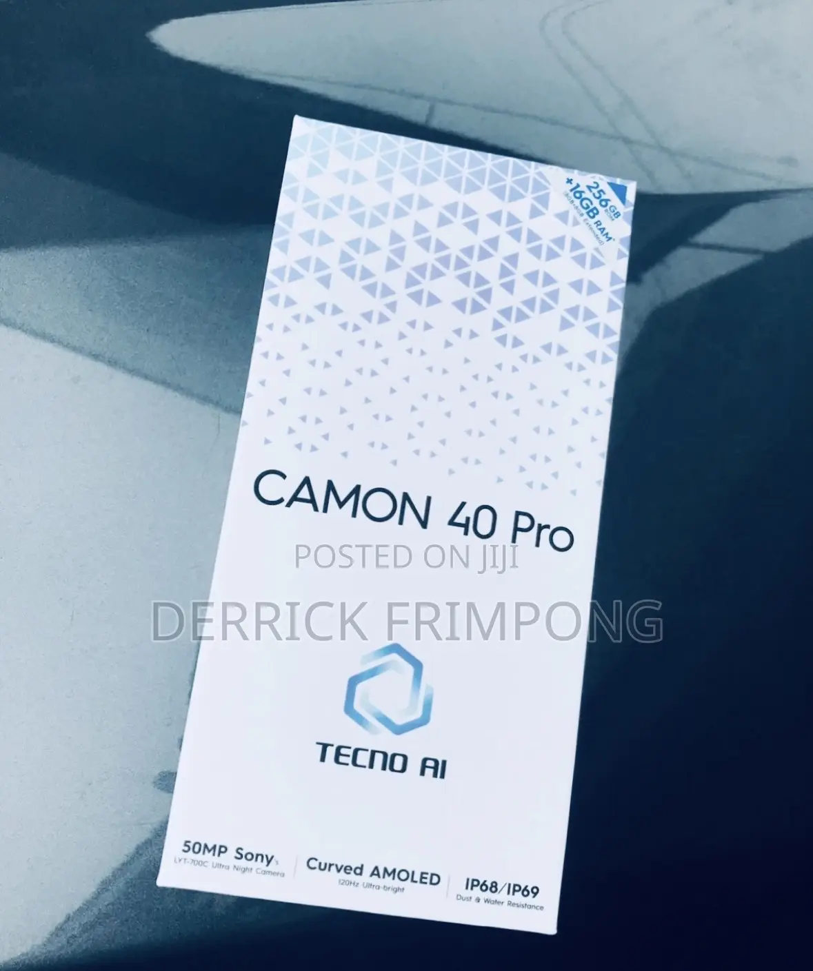 New Tecno Camon 40 Pro 5G 256 GB Blue