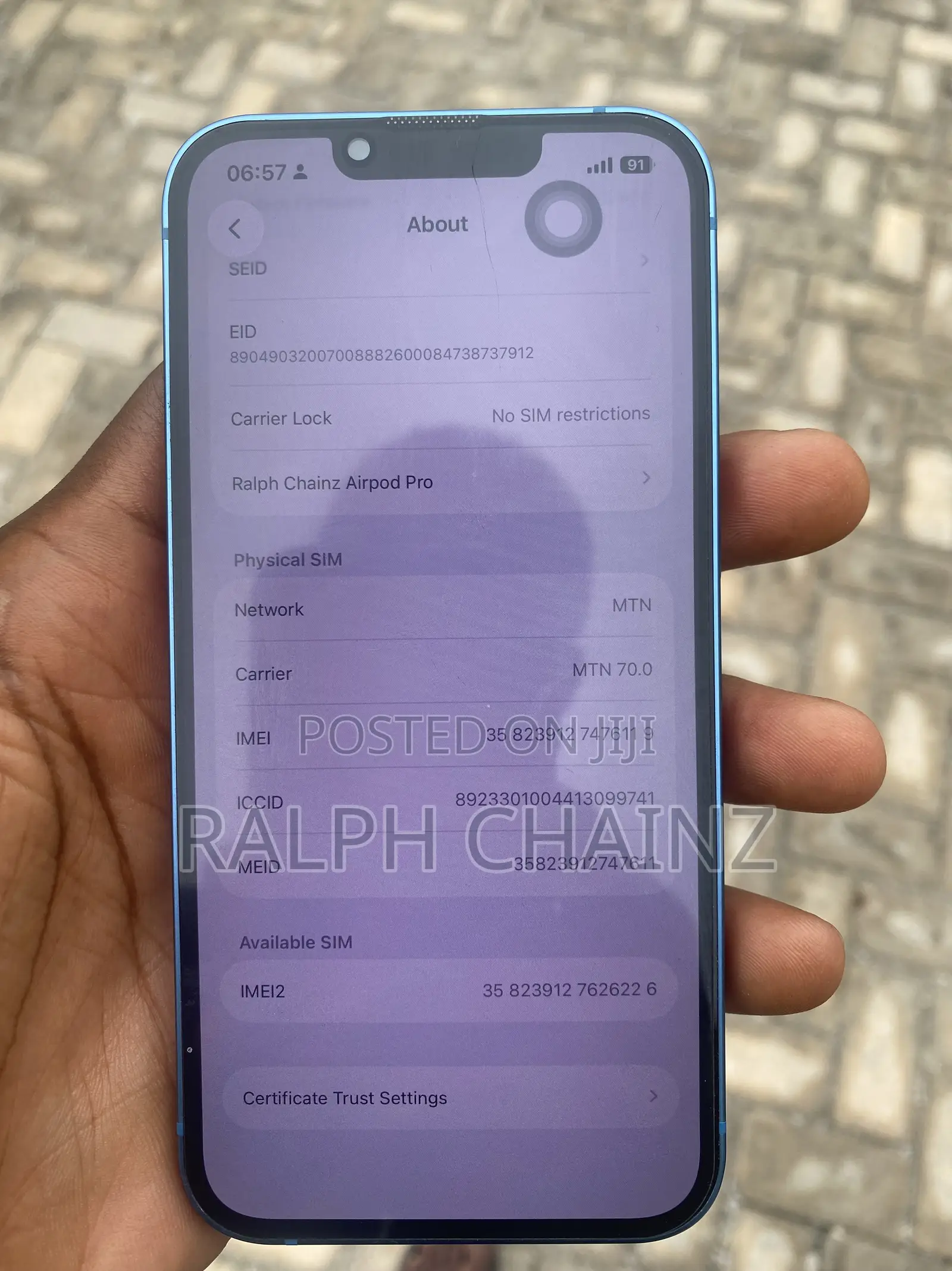 Apple iPhone 13 128 GB Blue