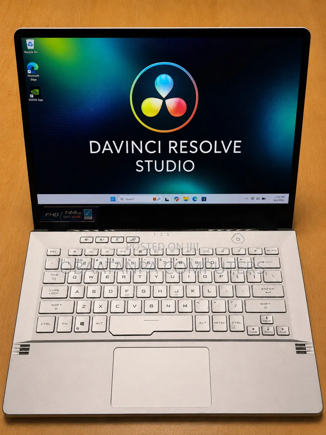 Laptop Asus ROG Zephyrus G14 16GB AMD Ryzen 9 SSD 512GB