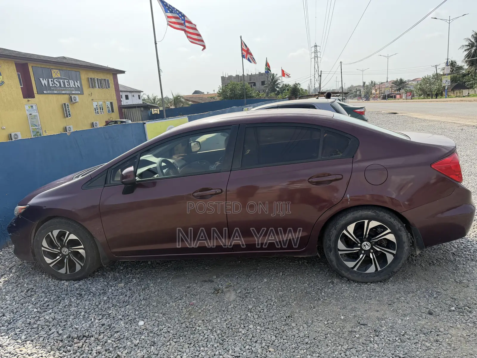 Honda Civic 2012 Burgundy