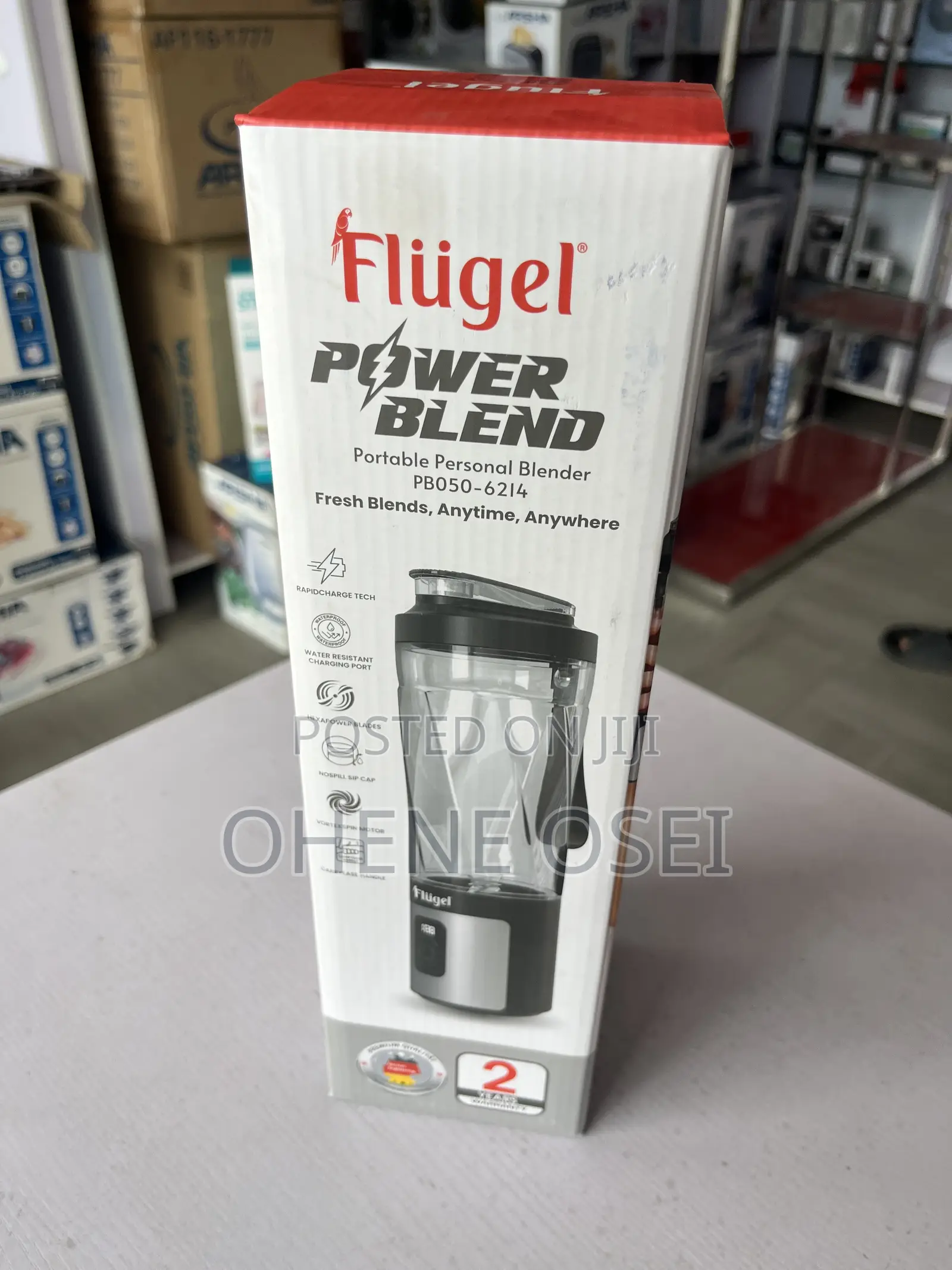 Flügel Portable Blender – Usb Rechargeable Personal Smoothie Maker