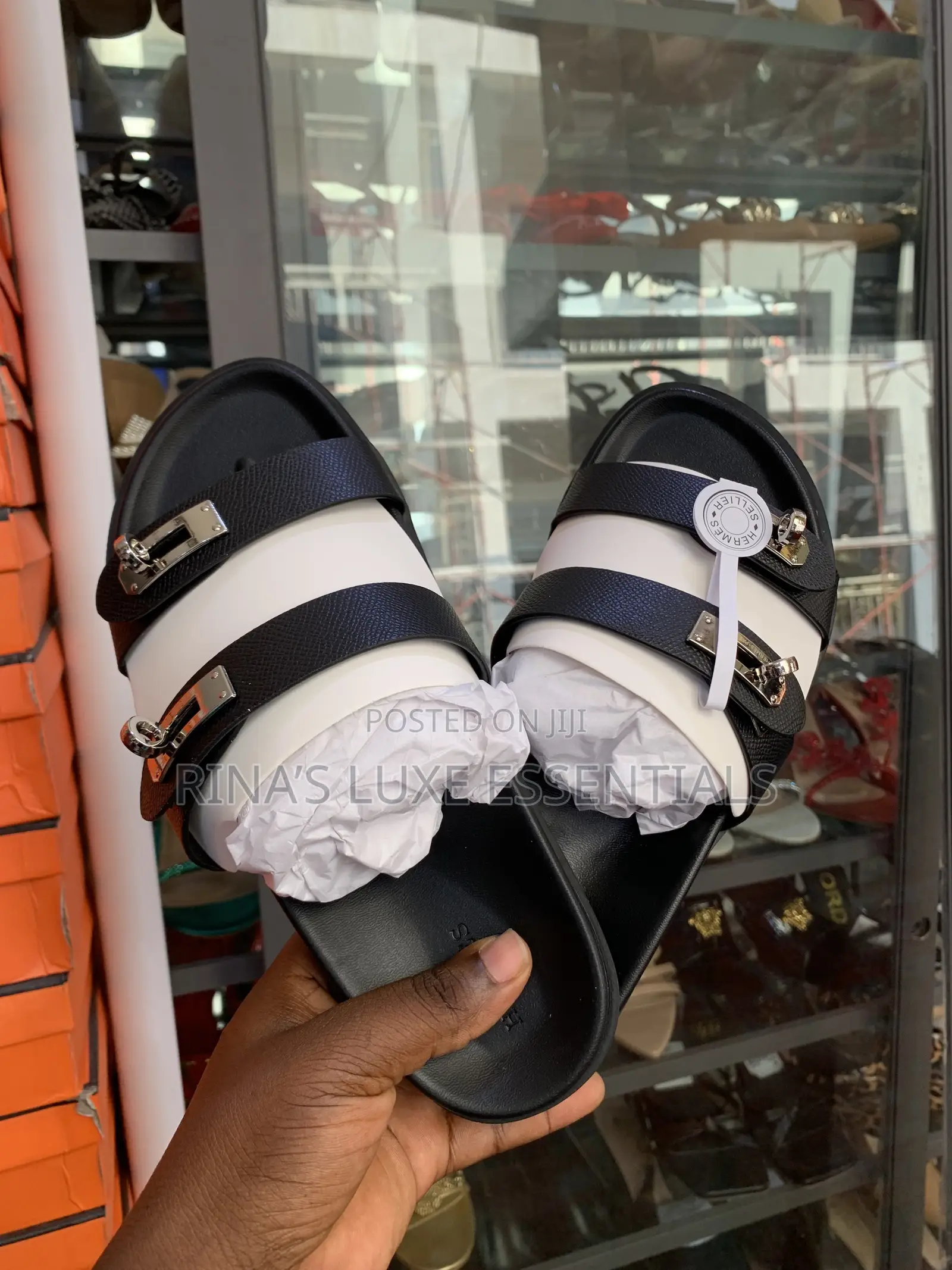 Hermes Slippers