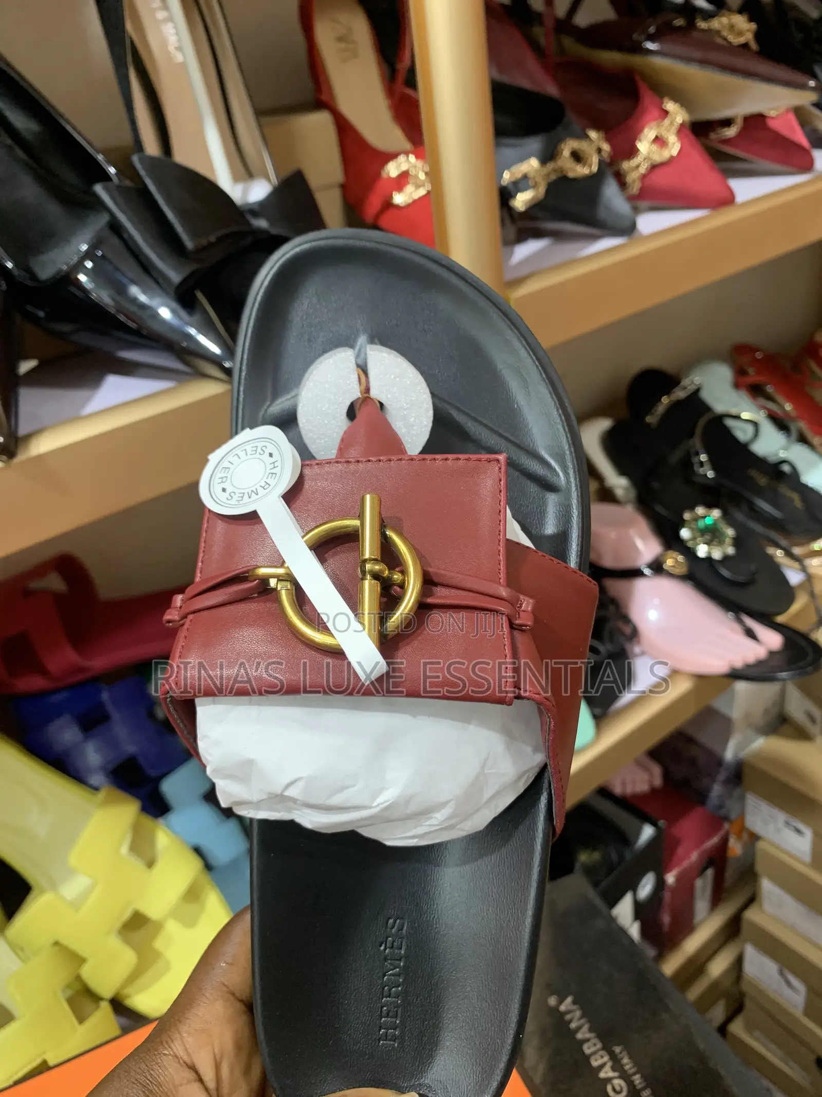 Hermes Slippers